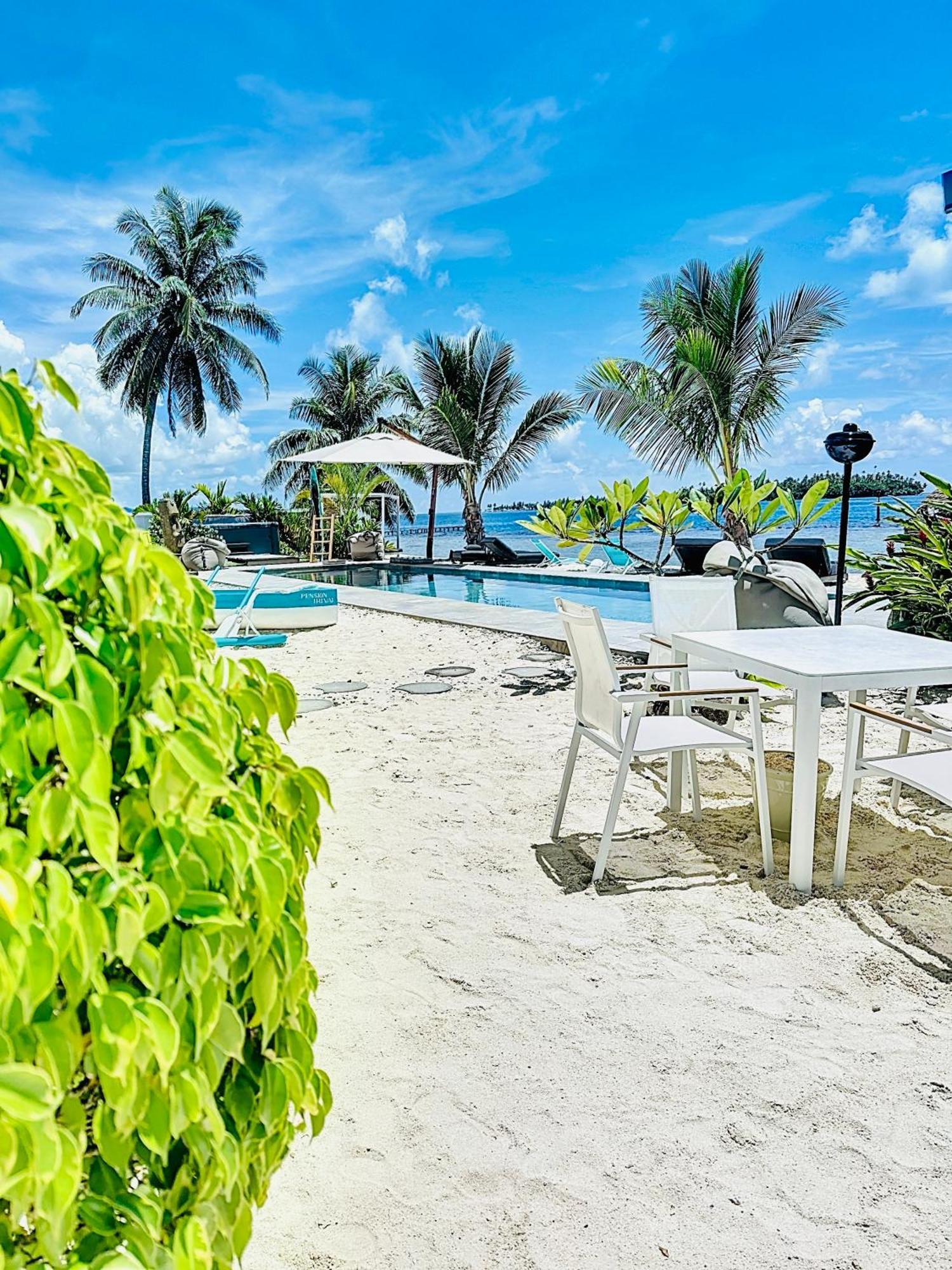 Pension Irivai Appartement Puatou 1 Chambre Bord De Mer Uturoa Exterior foto